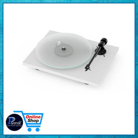 เครื่องเล่นแผ่นเสียง PROJECT:T-1 BLUETOOTH (พร้อมหัวเข็ม ORTOFON รุ่น OM5E) (สีขาว)_1